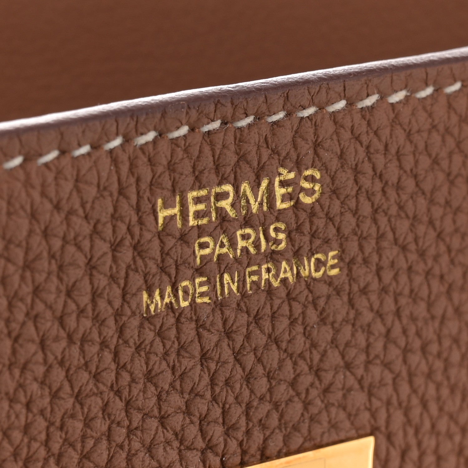 Hermes Togo BIRKIN 35 Gold 6 of 12