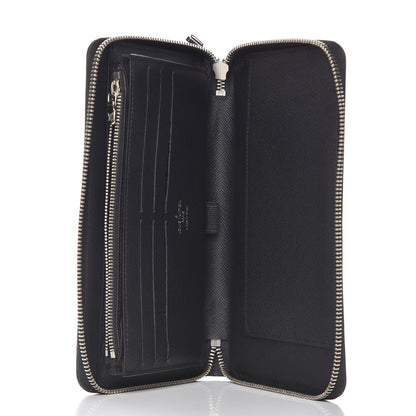 Louis Vuitton Epi Zippy Organizer Wallet Black 5 of 7