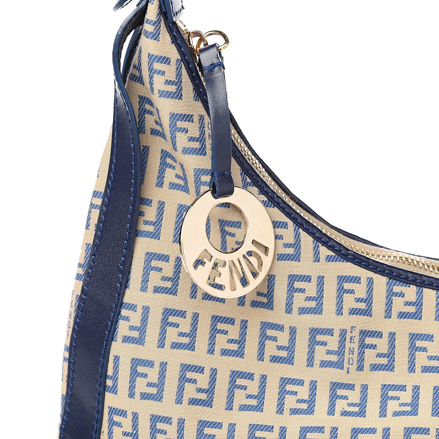 Zucchino Vitello Chef Hobo Beige Azzurro Blue