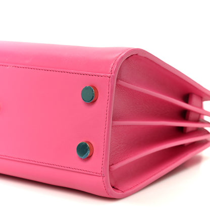 Saint Laurent Calfskin Nano Sac De Jour Lipstick Fuchsia 11 of 11