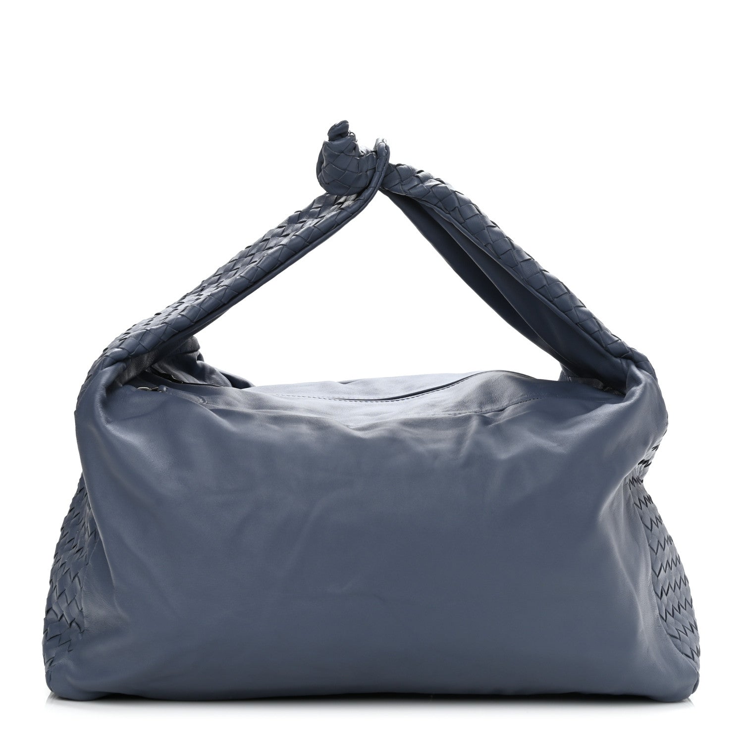 Bottega Veneta Nappa Intrecciato Large Knot Hobo Krim 1 of 11