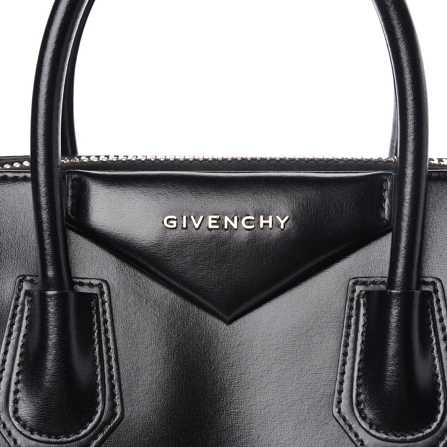 Givenchy Shiny Lord Calfskin Small Antigona Black 12 of 12