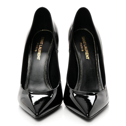 Saint Laurent Patent Opyum 110 Pumps 37 Black 2 of 8