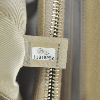 Chanel Caviar Quilted Grand Shopping Tote GST Beige 8 of 10
