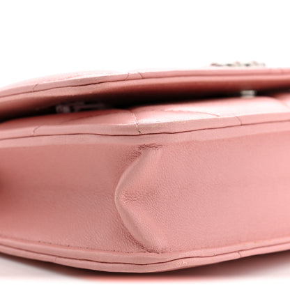 Chanel Lambskin Quilted Chanel 19 Wallet On Chain WOC Pink 9 of 10
