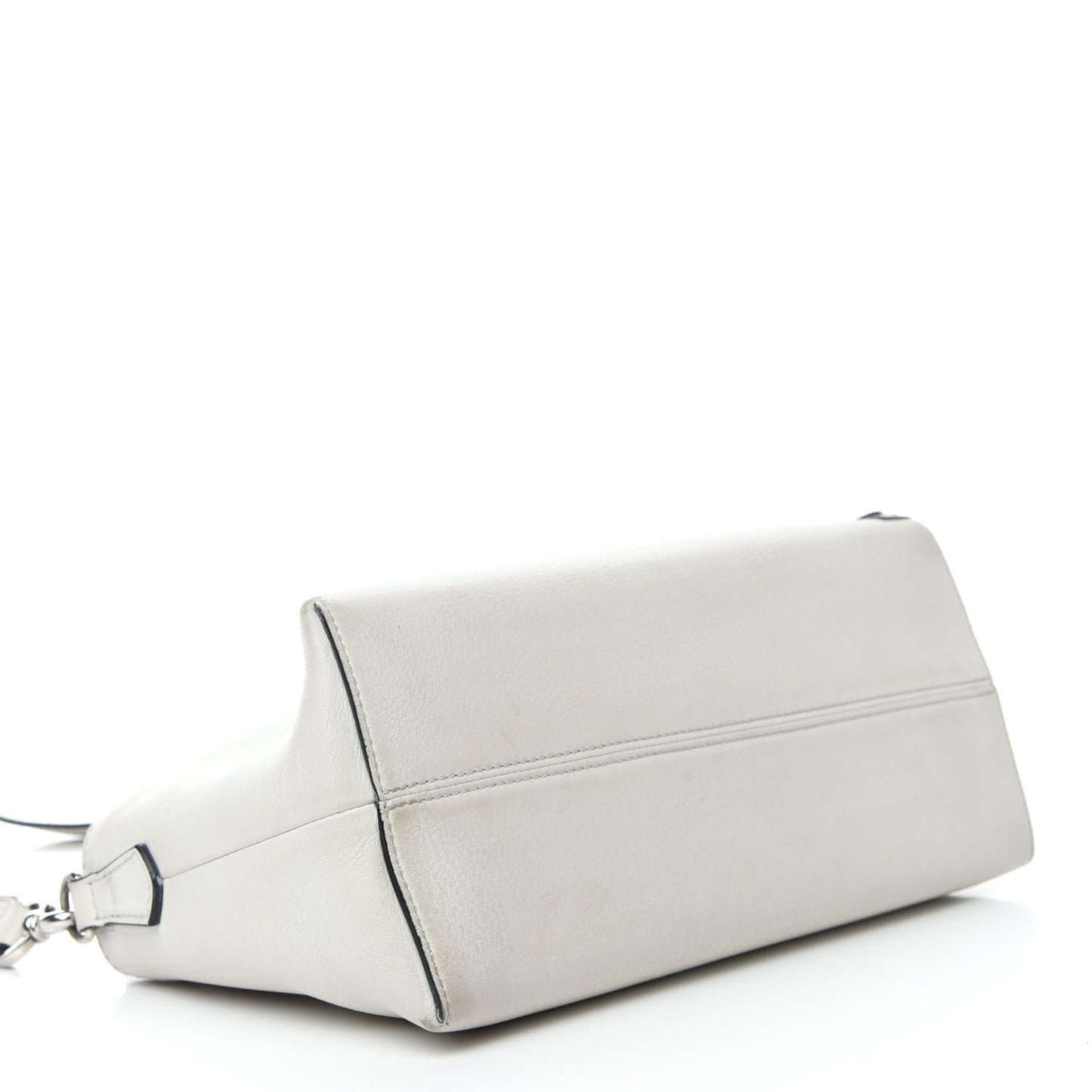 Vitello Dolce Bird of Paradise Embroidered Medium By The Way Boston Bag White Ice Multicolor