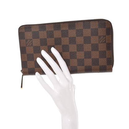 Louis Vuitton Damier Ebene Zippy Organizer Wallet 2 of 8