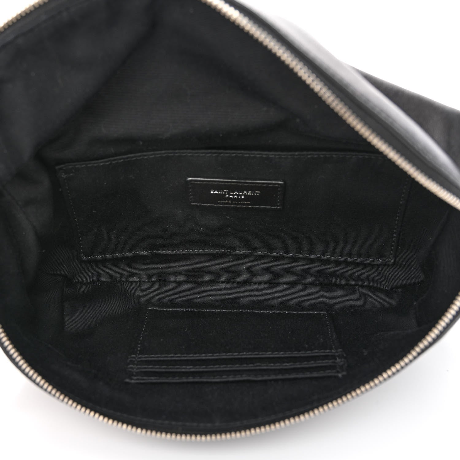 Saint Laurent Calfskin Belt Bag Black 5 of 12