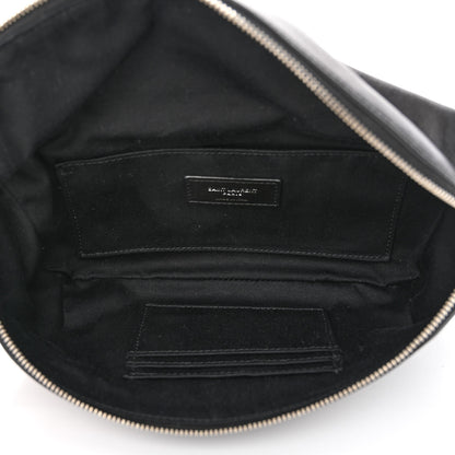 Saint Laurent Calfskin Belt Bag Black 5 of 12