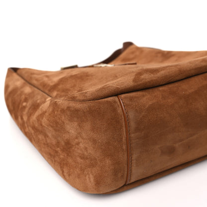 Saint Laurent Suede Small Le 5 A 7 Soft Hobo Snuff 9 of 10