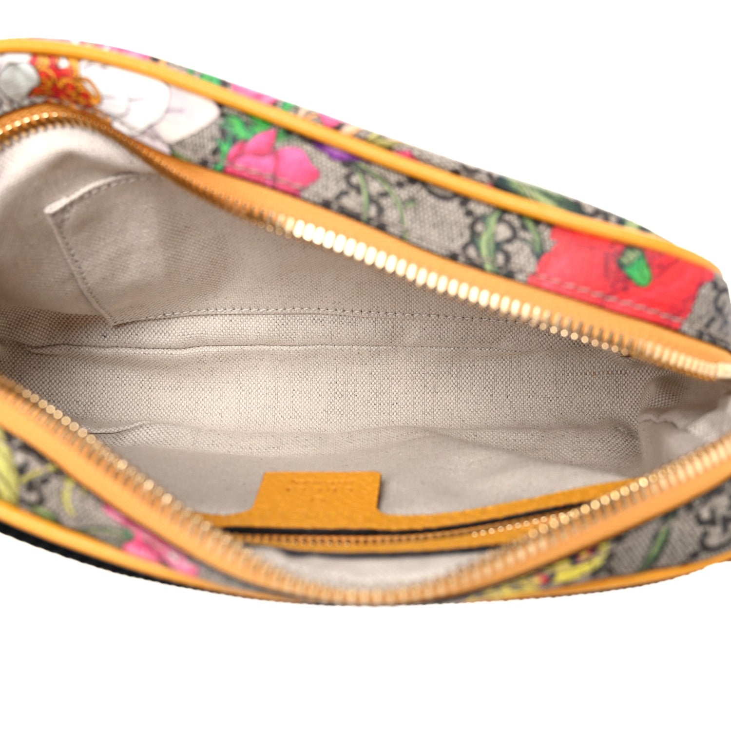 Gucci GG Supreme Monogram Flora Medium Ophidia Belt Bag Beige Multicolor Crop 5 of 10