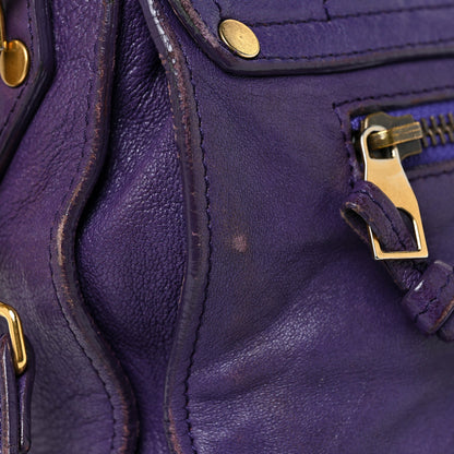 Proenza Schouler Lambskin Medium PS1 Satchel Purple Rain 18 of 30