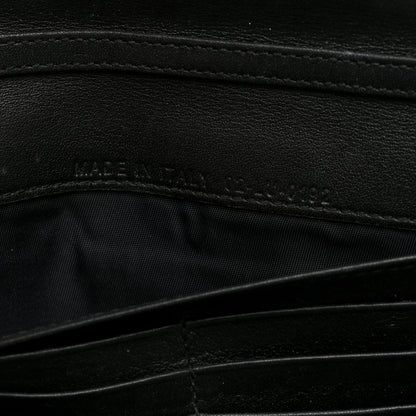 Christian Dior Patent Cannage Miss Dior Chain Wallet Black 7 of 10