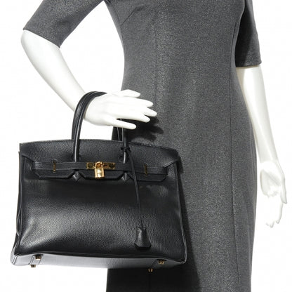 Hermes Ardennes Birkin 35 Black 2 of 9