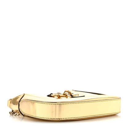 Gucci Lux Mirrored Calfskin Mini Jackie Notte Bag Gold 4 of 12