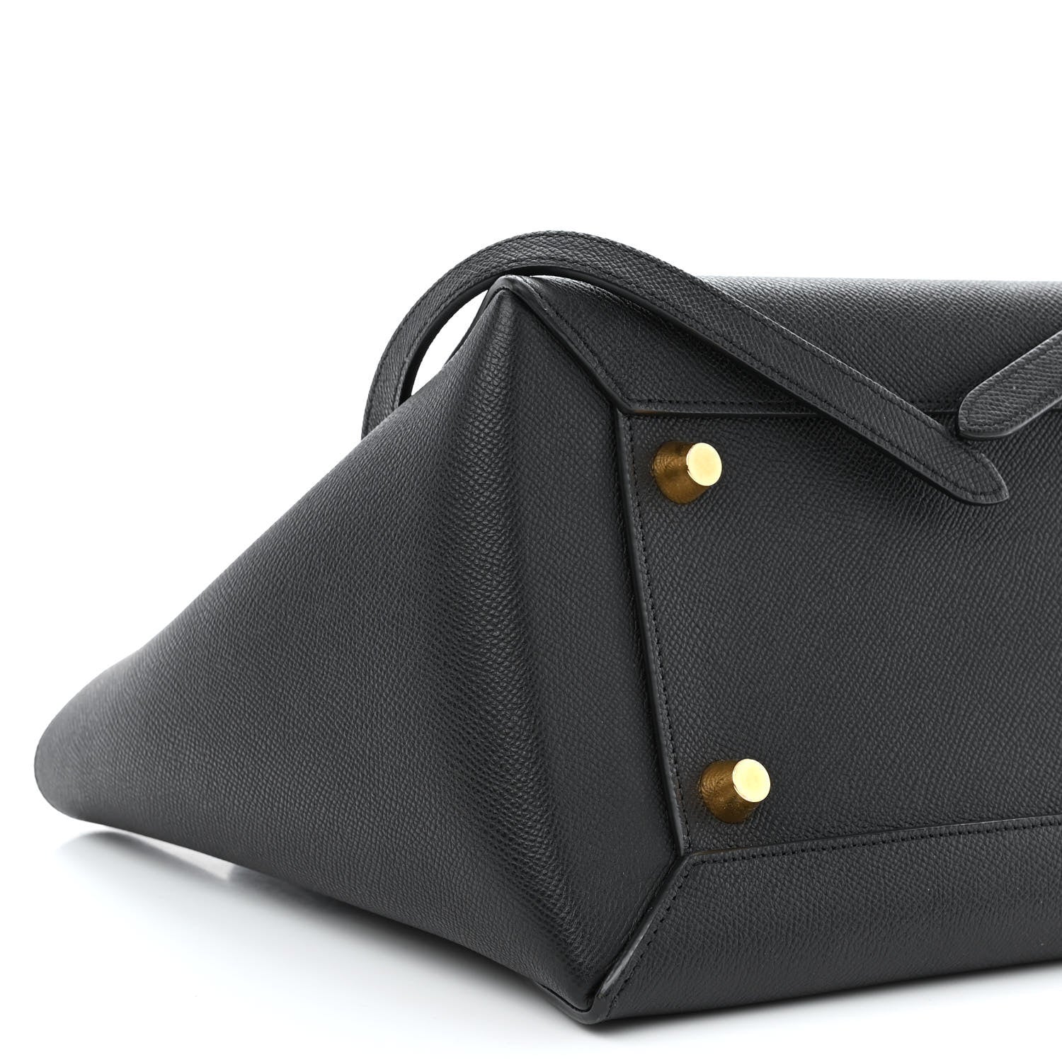 Celine Grained Calfskin Mini Belt Bag Black 9 of 10