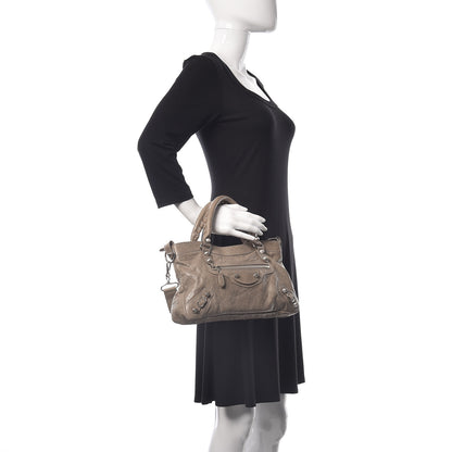 Balenciaga Agneau Giant 12 Silver Hardware First Papyrus 2 of 11