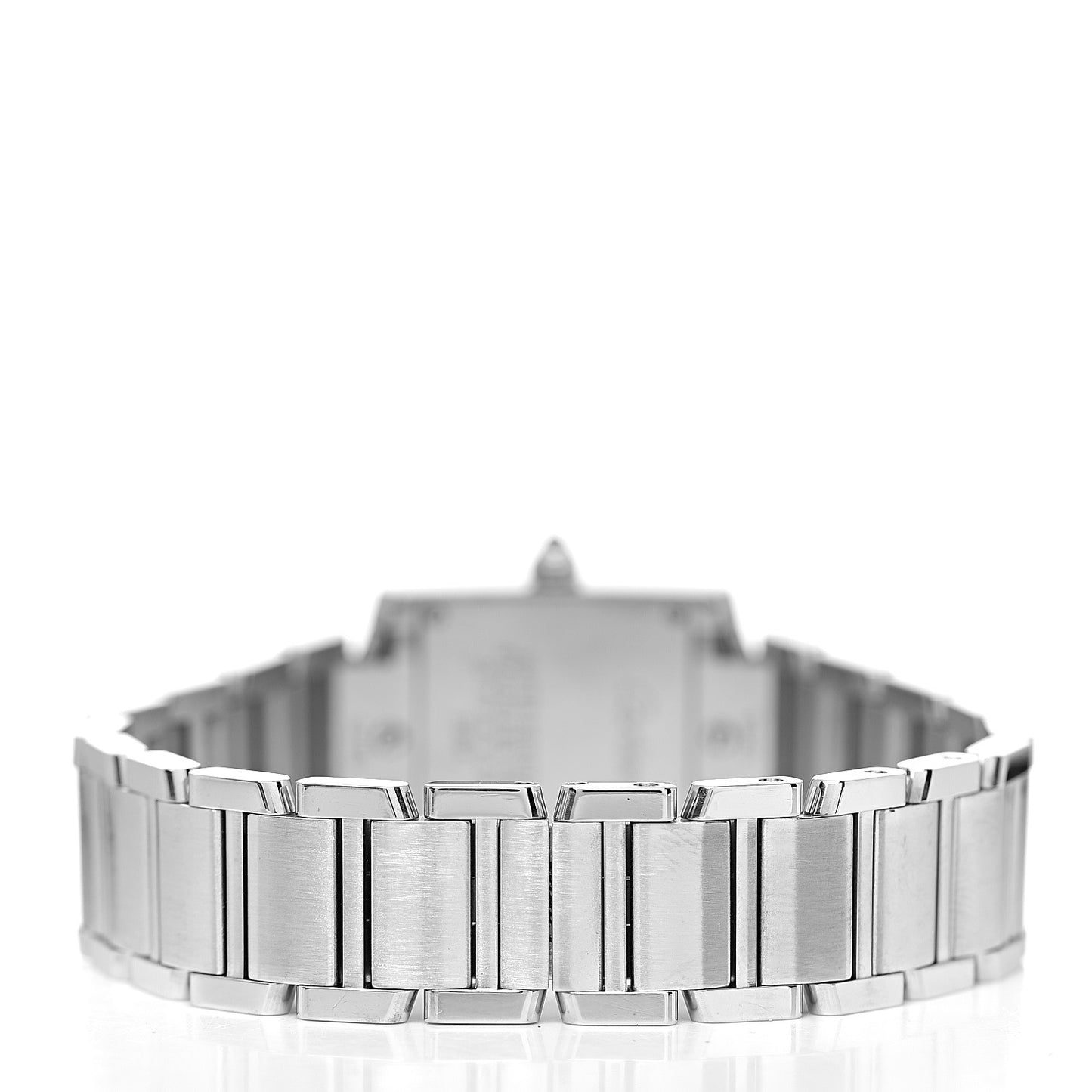 Stainless Steel 20mm Tank Francaise Quartz Watch