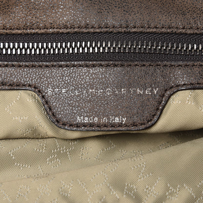 Stella McCartney Shaggy Deer Falabella Fold Over Tote Brown 6 of 6