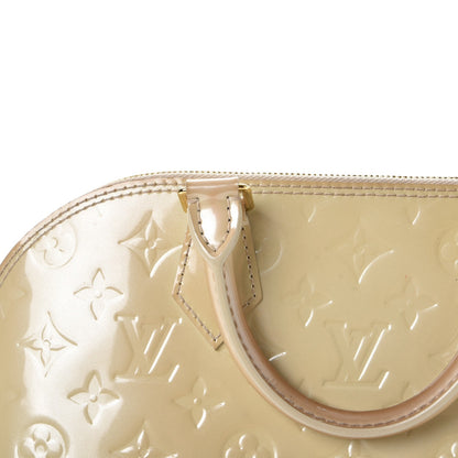 Louis Vuitton Vernis Alma PM Blanc Corail 13 of 28