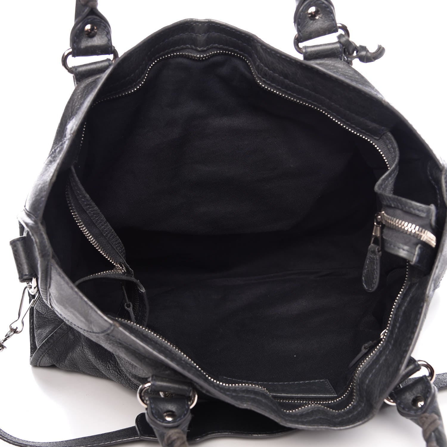 Balenciaga Agneau Giant 12 Silver Hardware City Anthracite 5 of 15