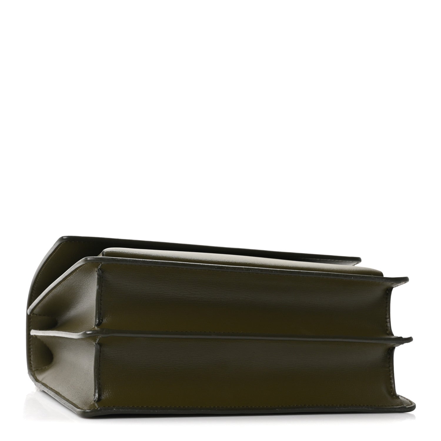 Saint Laurent Calfskin Medium Monogram Sunset Vert Kaki 3 of 9