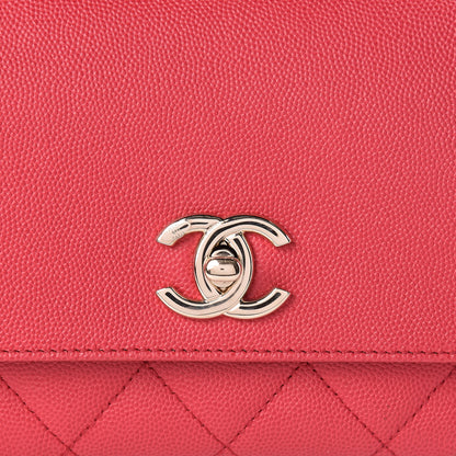 Chanel Caviar Quilted Small Business Affinity Flap Red 8 of 11
