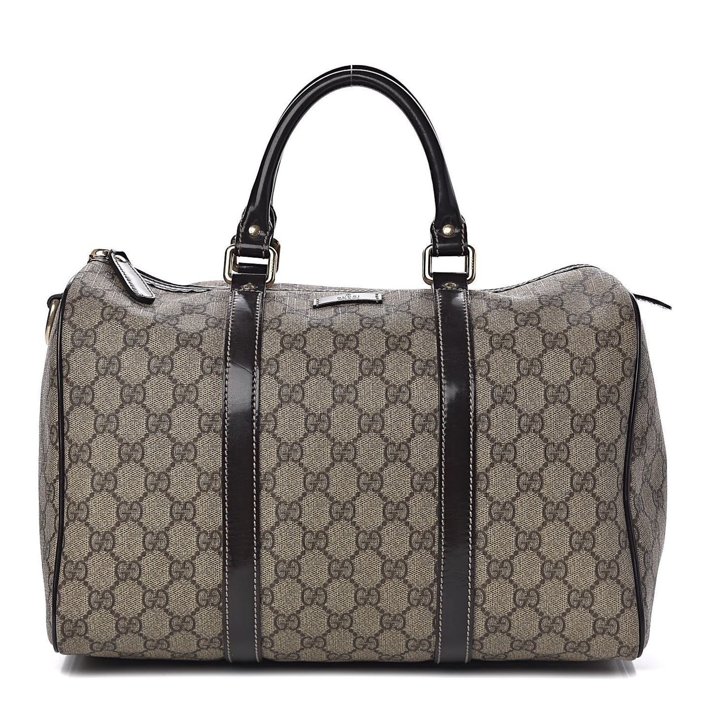 GG Plus Monogram Medium Joy Boston Dark Brown