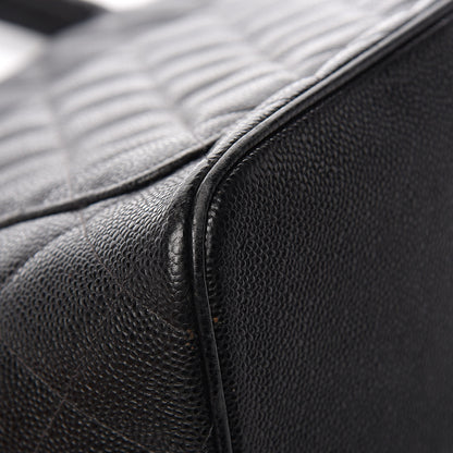 Chanel Caviar Quilted Medallion Tote Black 12 of 15
