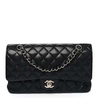 Chanel Caviar Quilted Medium Double Flap Black 1 of 9