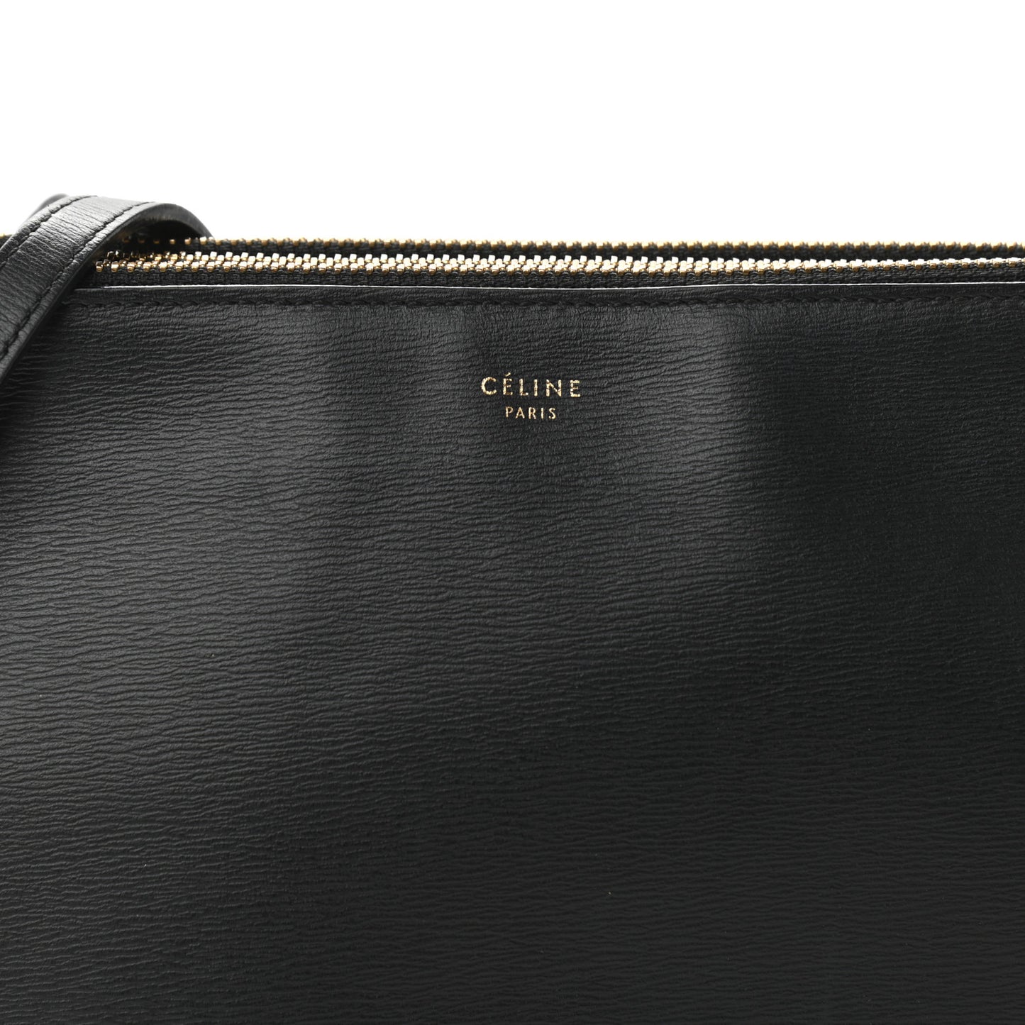 Lambskin Large Trio Crossbody Bag Black
