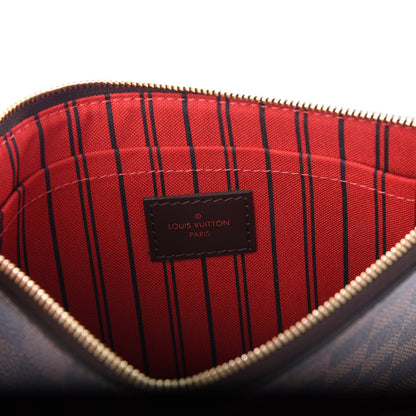 Louis Vuitton Damier Ebene Neverfull MM GM Pochette 7 of 9