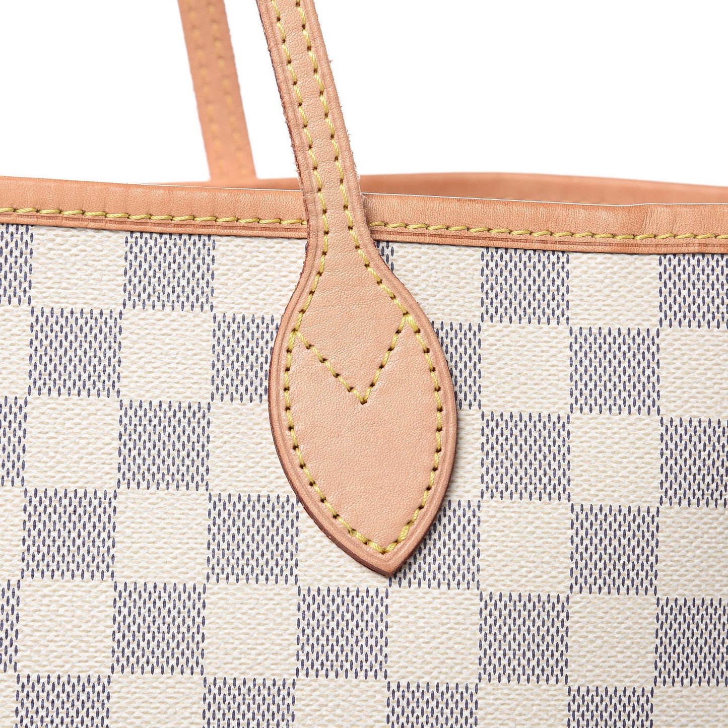 Damier Azur Neo Neverfull MM Rose Ballerine