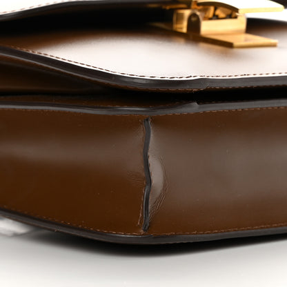 Celine Box Calfskin Teen Classic Box Flap Bag Camel 9 of 14