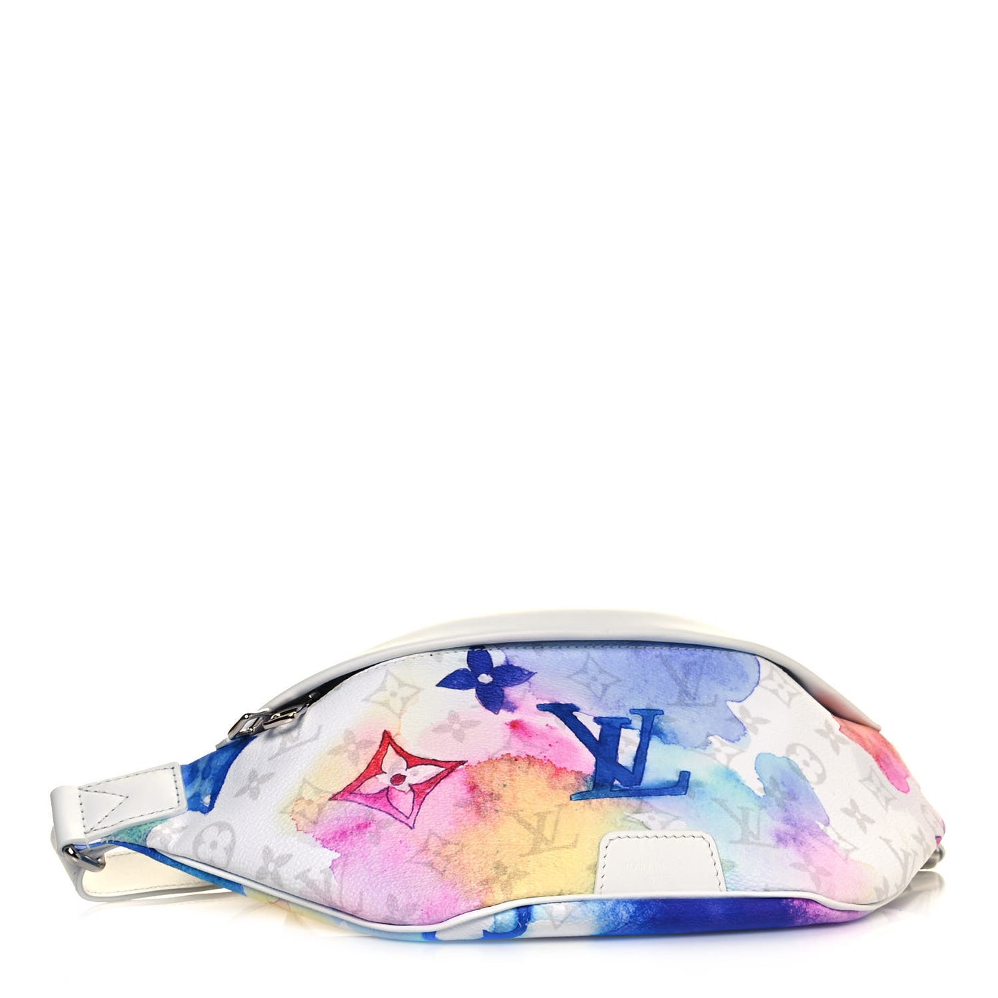 Monogram Watercolor Discovery Bumbag Multicolor