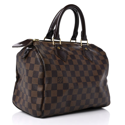 Louis Vuitton Damier Ebene Speedy 25 3 of 12