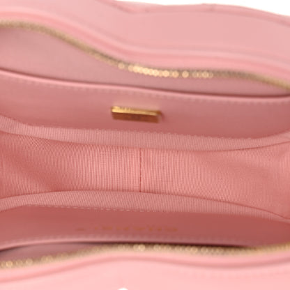 Chanel Lambskin Quilted Large CC In Love Heart Bag Light Pink 5 of 11