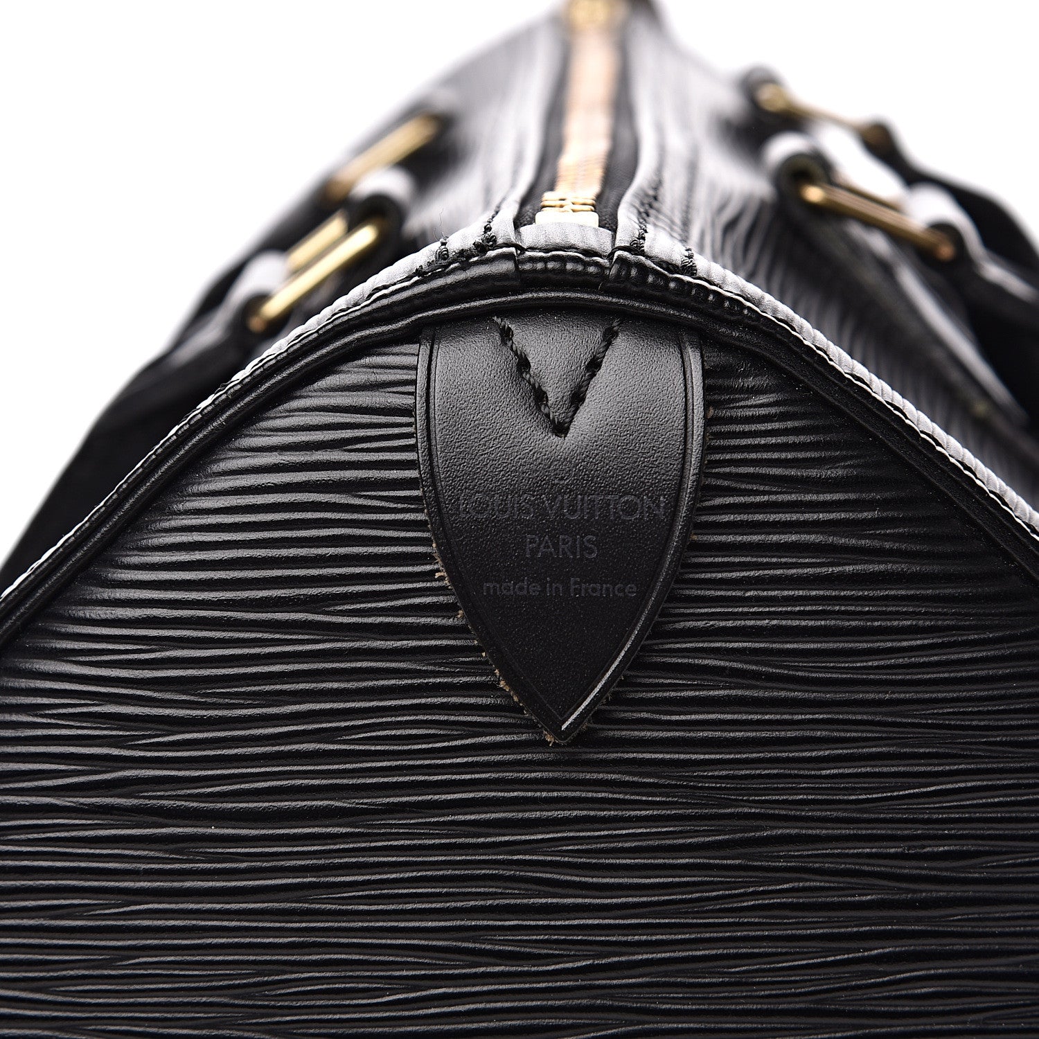 Louis Vuitton Epi Speedy 30 Black 6 of 12