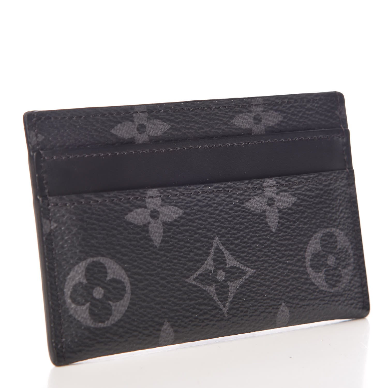Louis Vuitton Monogram Eclipse Porte-Cartes Double Card Holder 3 of 7