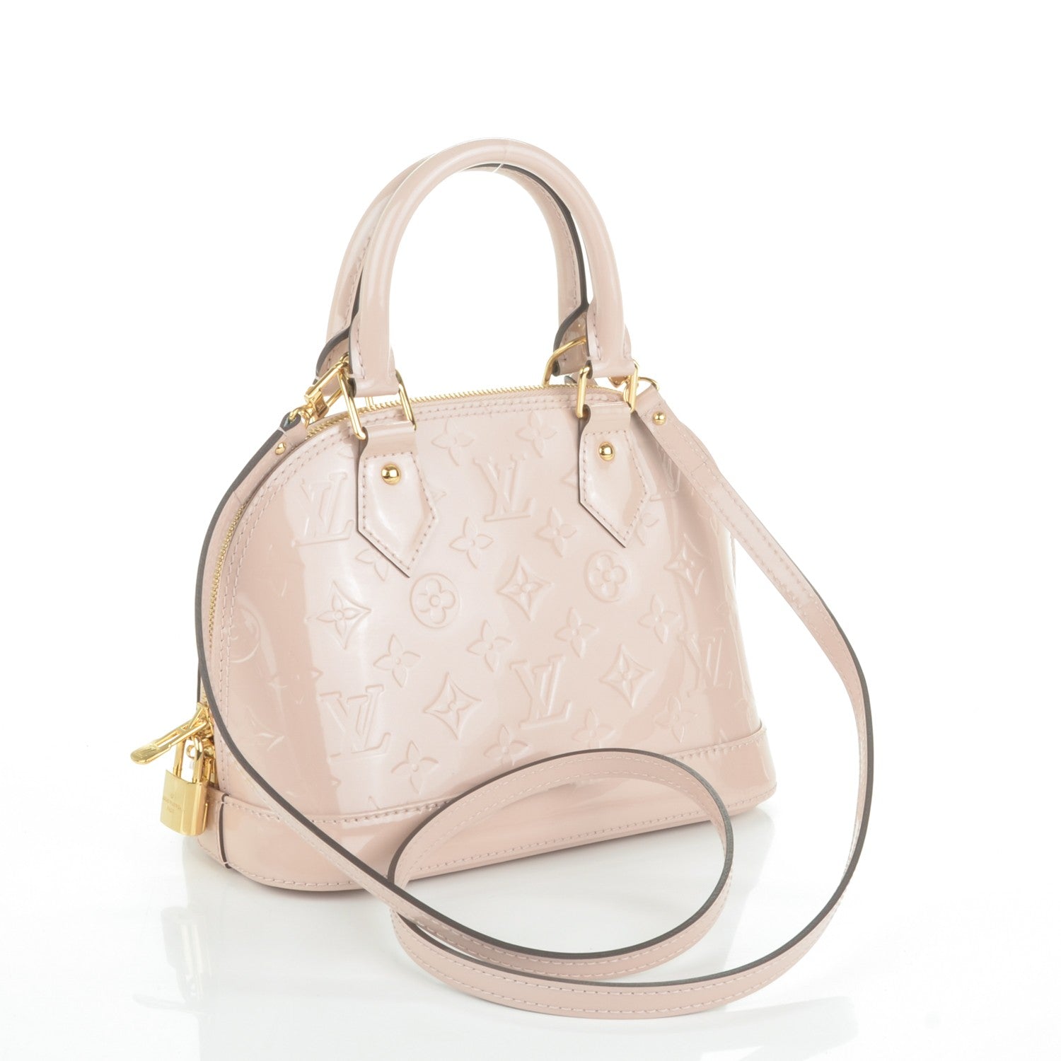 Louis Vuitton Vernis Alma BB Rose Angelique 3 of 7