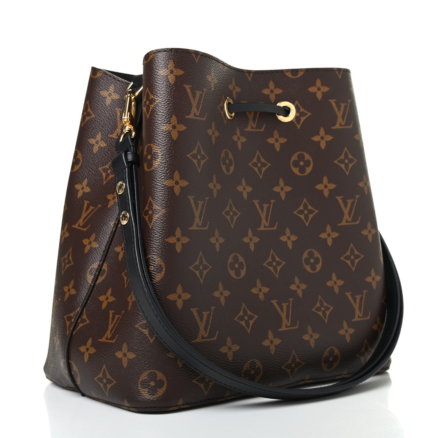 Louis Vuitton Monogram Neonoe MM Black 2 of 4