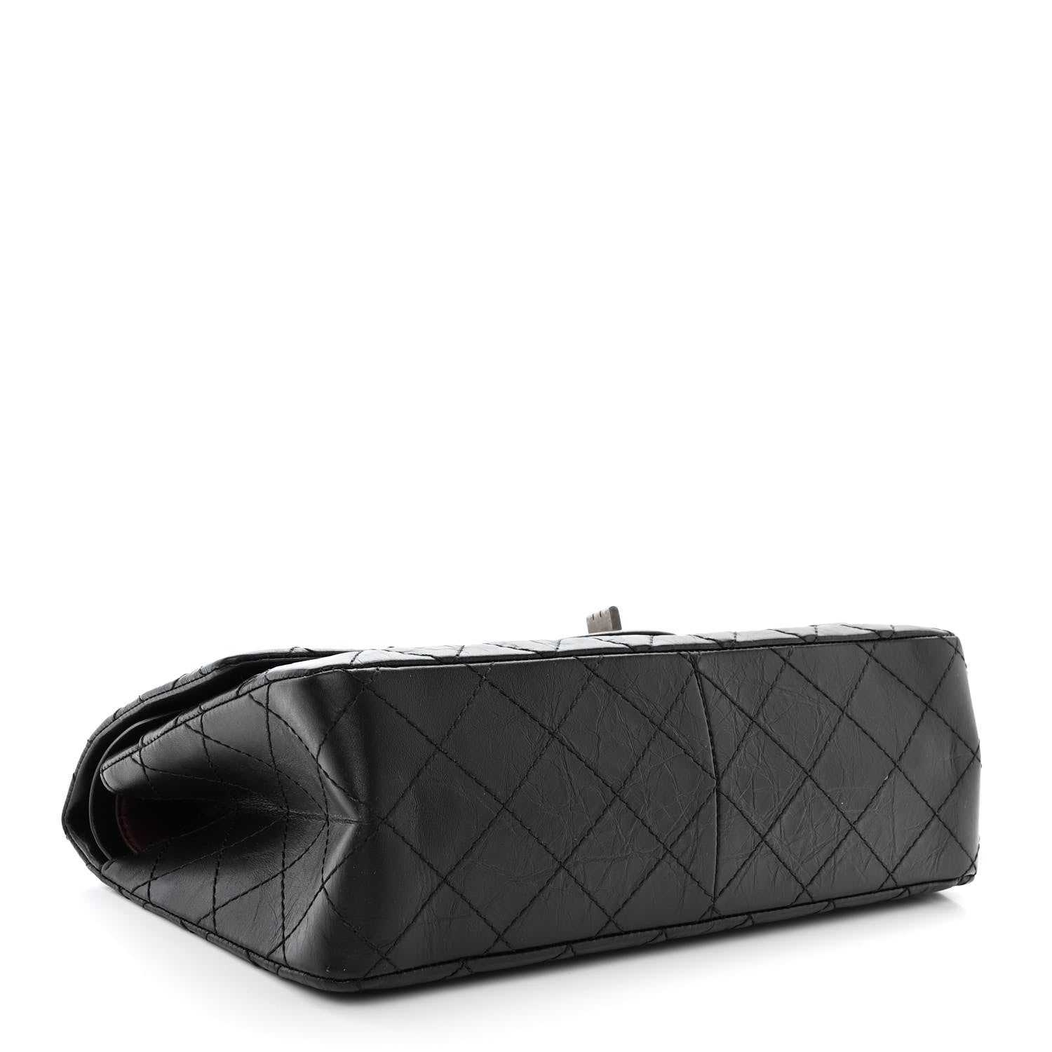 Chanel Aged Calfskin Quilted 2.55 Reissue 226 Flap Black 4 of 10