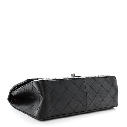 Chanel Aged Calfskin Quilted 2.55 Reissue 226 Flap Black 4 of 10
