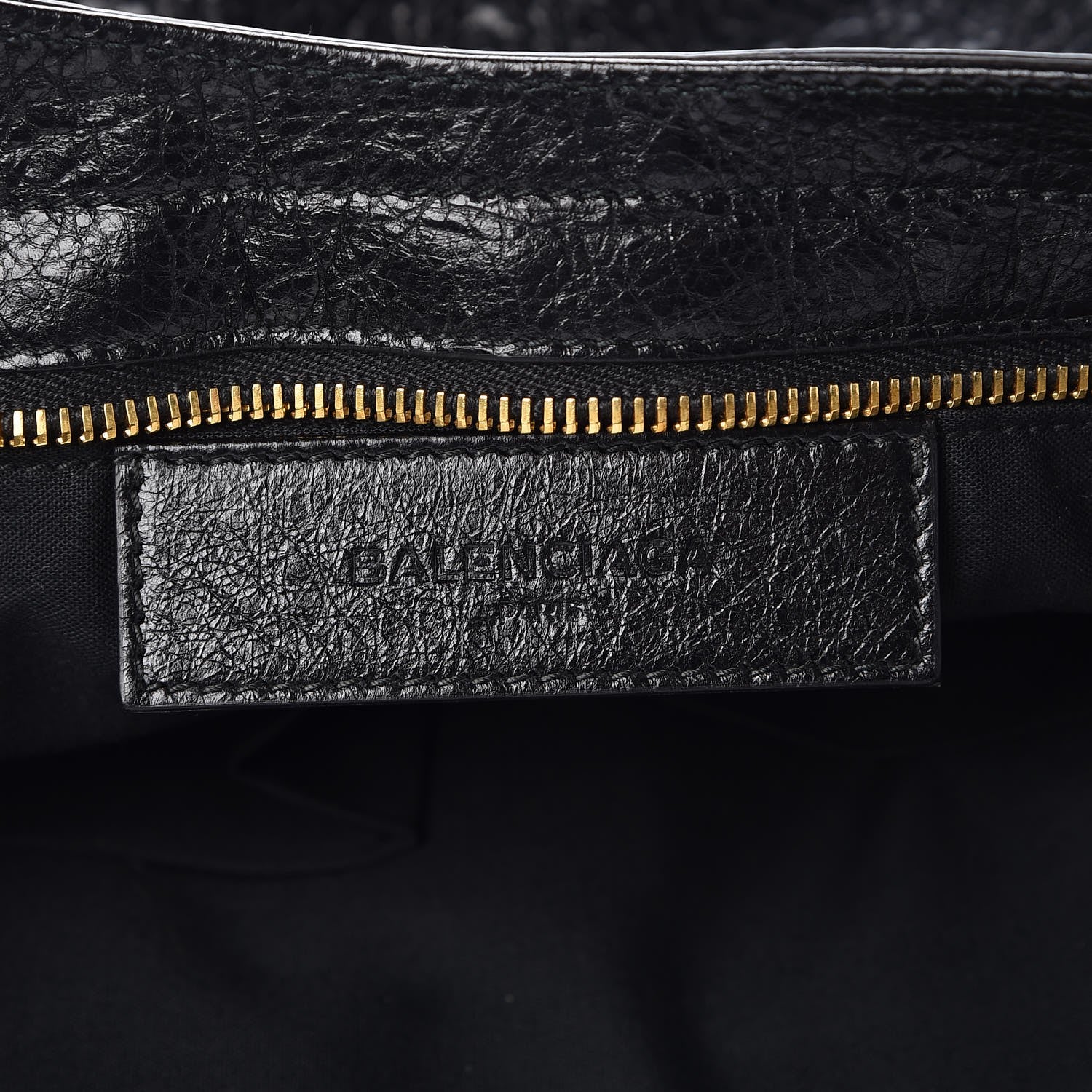 Balenciaga Agneau Giant 12 Gold Hardware Part Time Black 7 of 9
