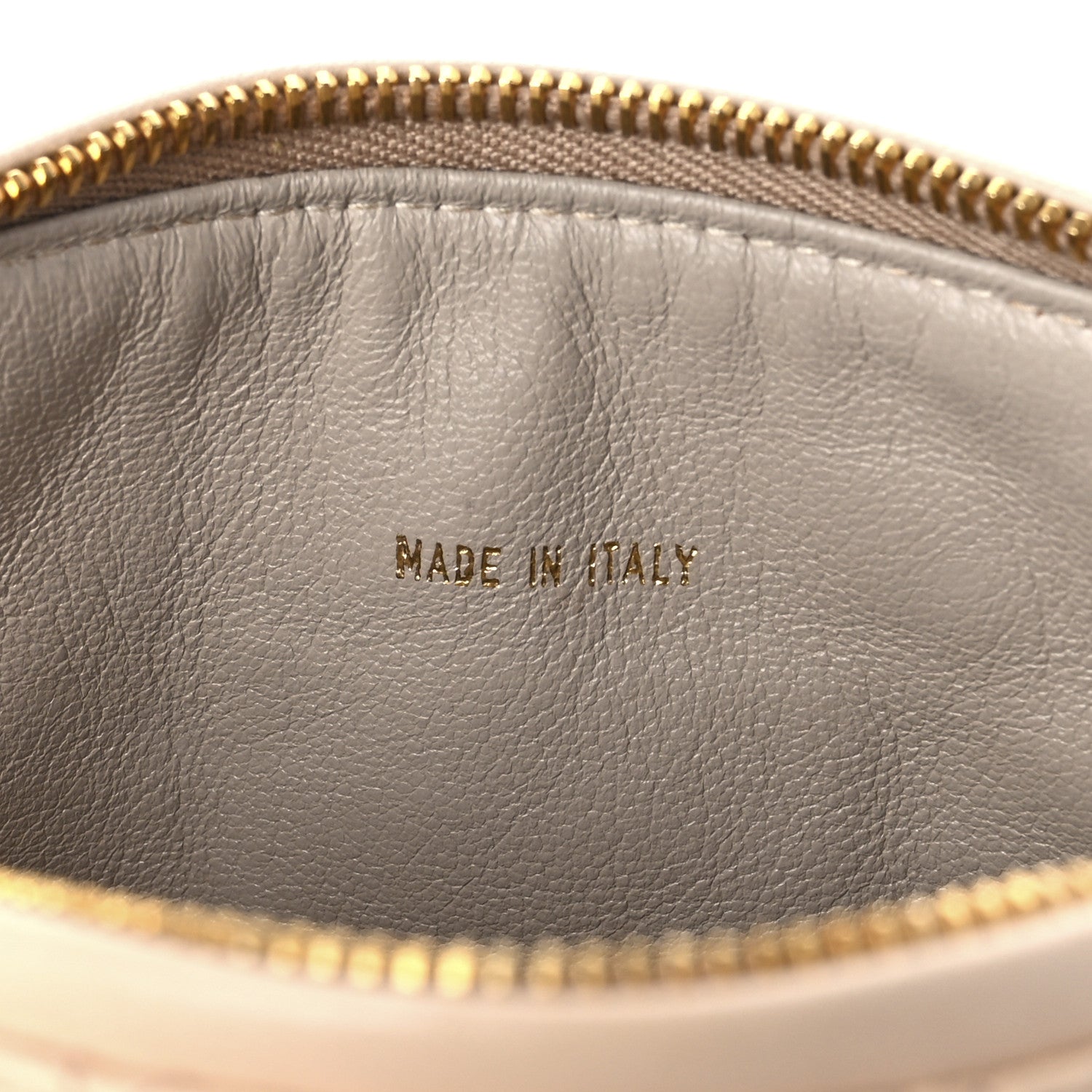 Chanel Lambskin Quilted Shoulder Bag Beige 7 of 10