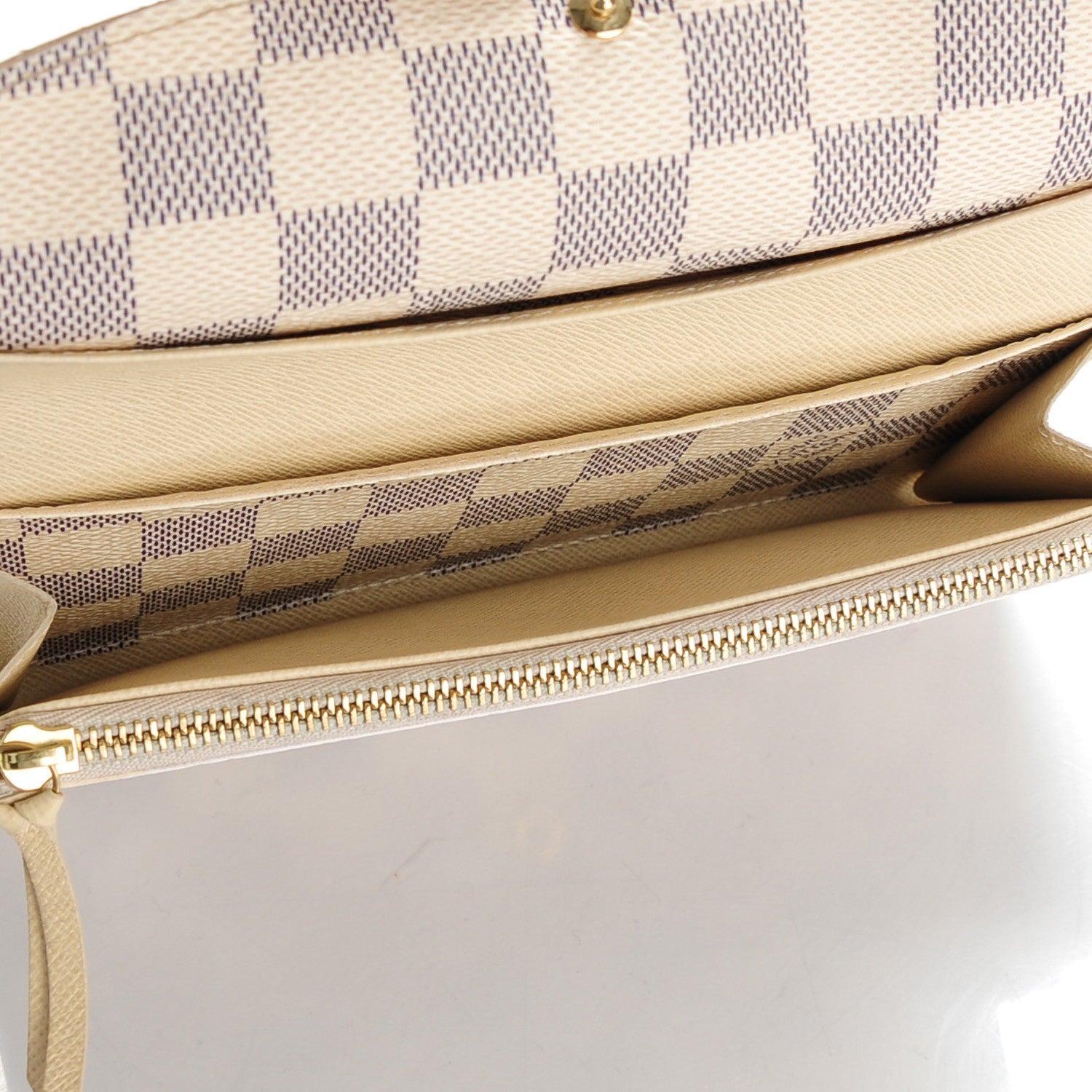 Louis Vuitton Damier Azur Emilie Wallet 5 of 8