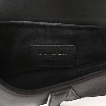Christian Dior Ultra Matte Calfskin Mini Saddle Bag Black 6 of 9