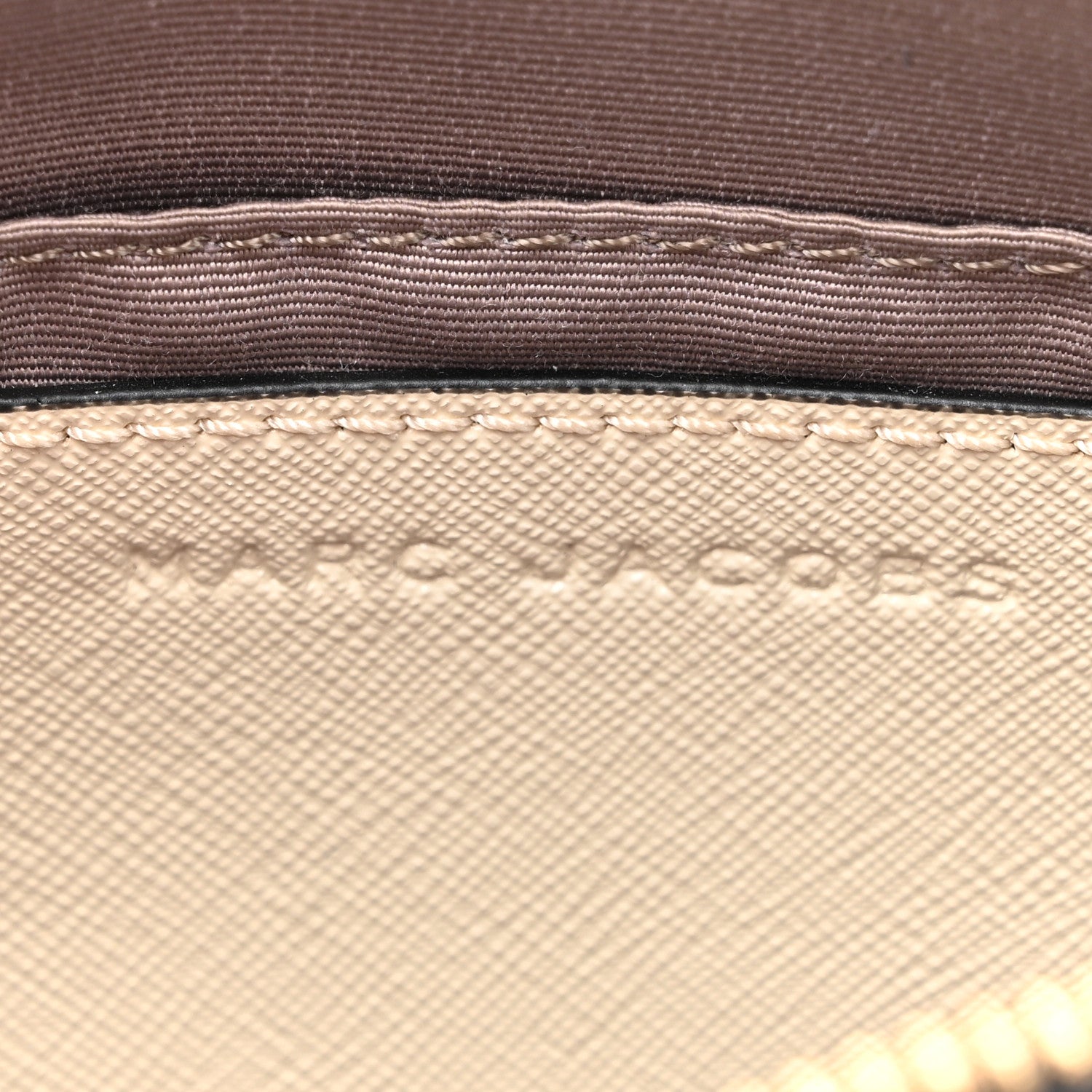 Marc Jacobs Saffiano Small Snapshot Camera Bag Cloud White Multicolor 7 of 10