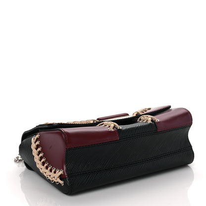 Louis Vuitton Epi Braided Twist Shoulder Bag MM Black 4 of 8