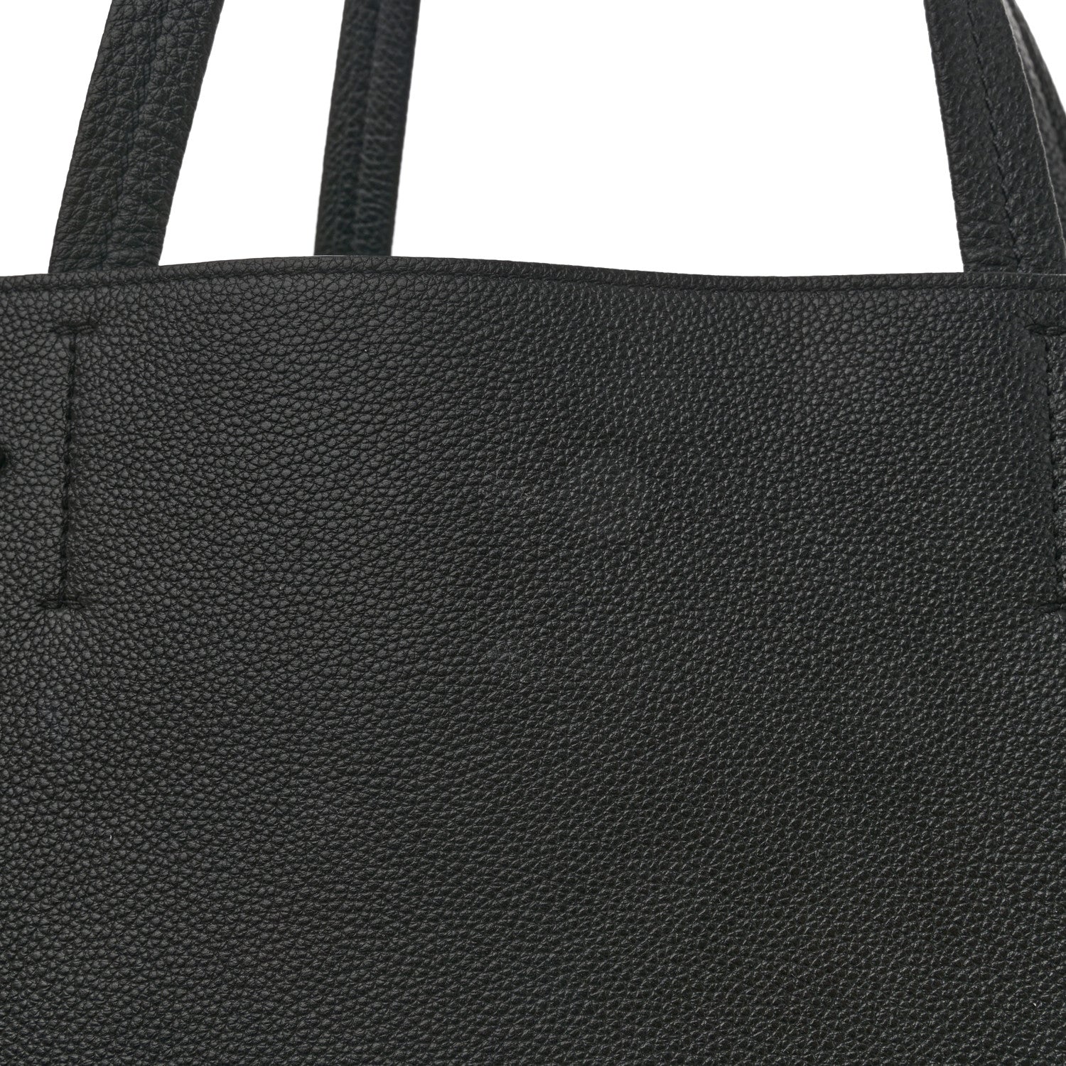 Celine Soft Grained Calfskin Medium Belt Cabas Phantom Black 11 of 11